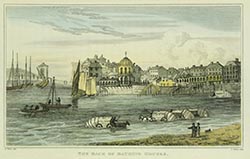 The back of Bathing Houses [Oulton 1820] 